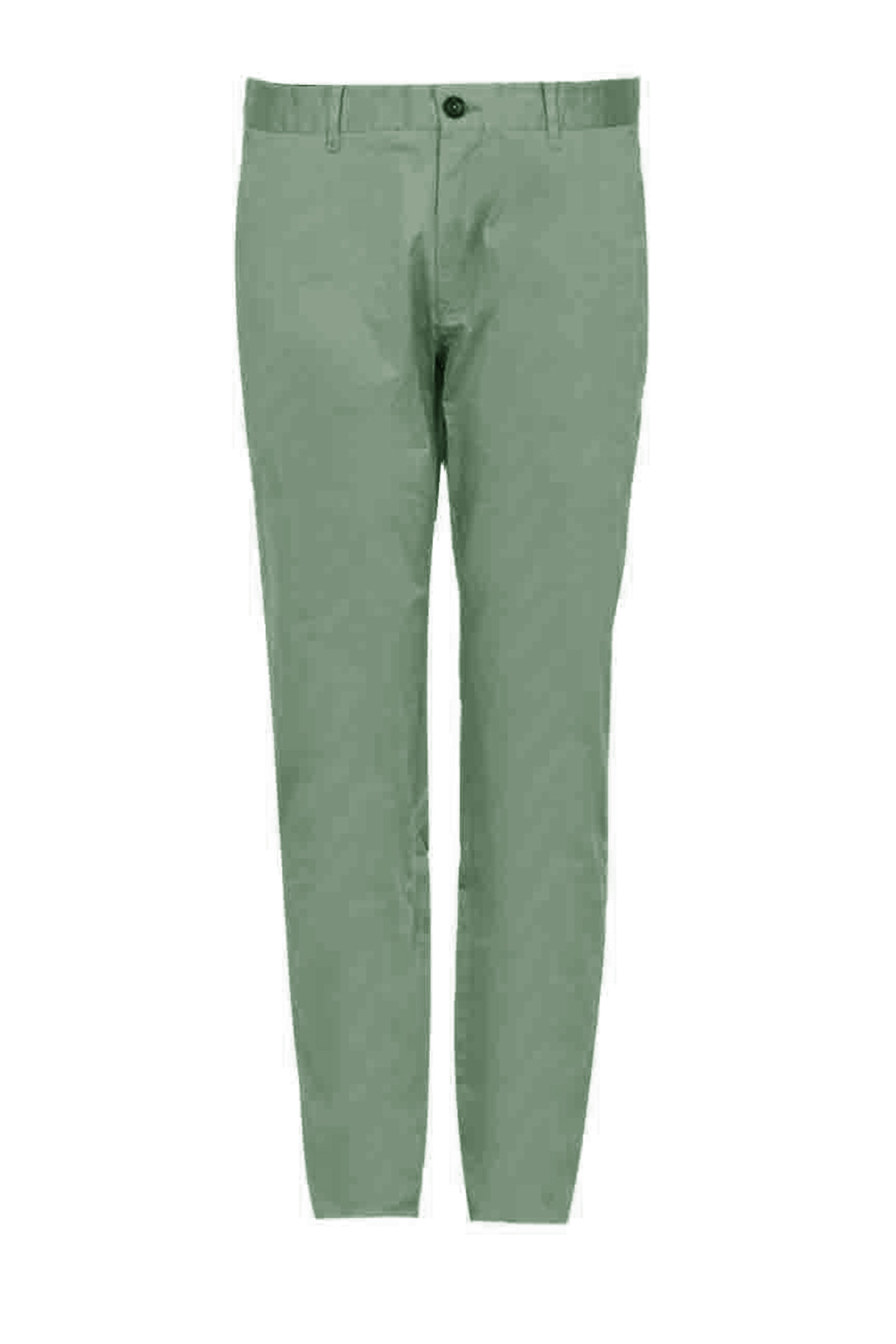 Bruno Spor Erkek Chino Pantolon Slim Fit Koyu Yeşil