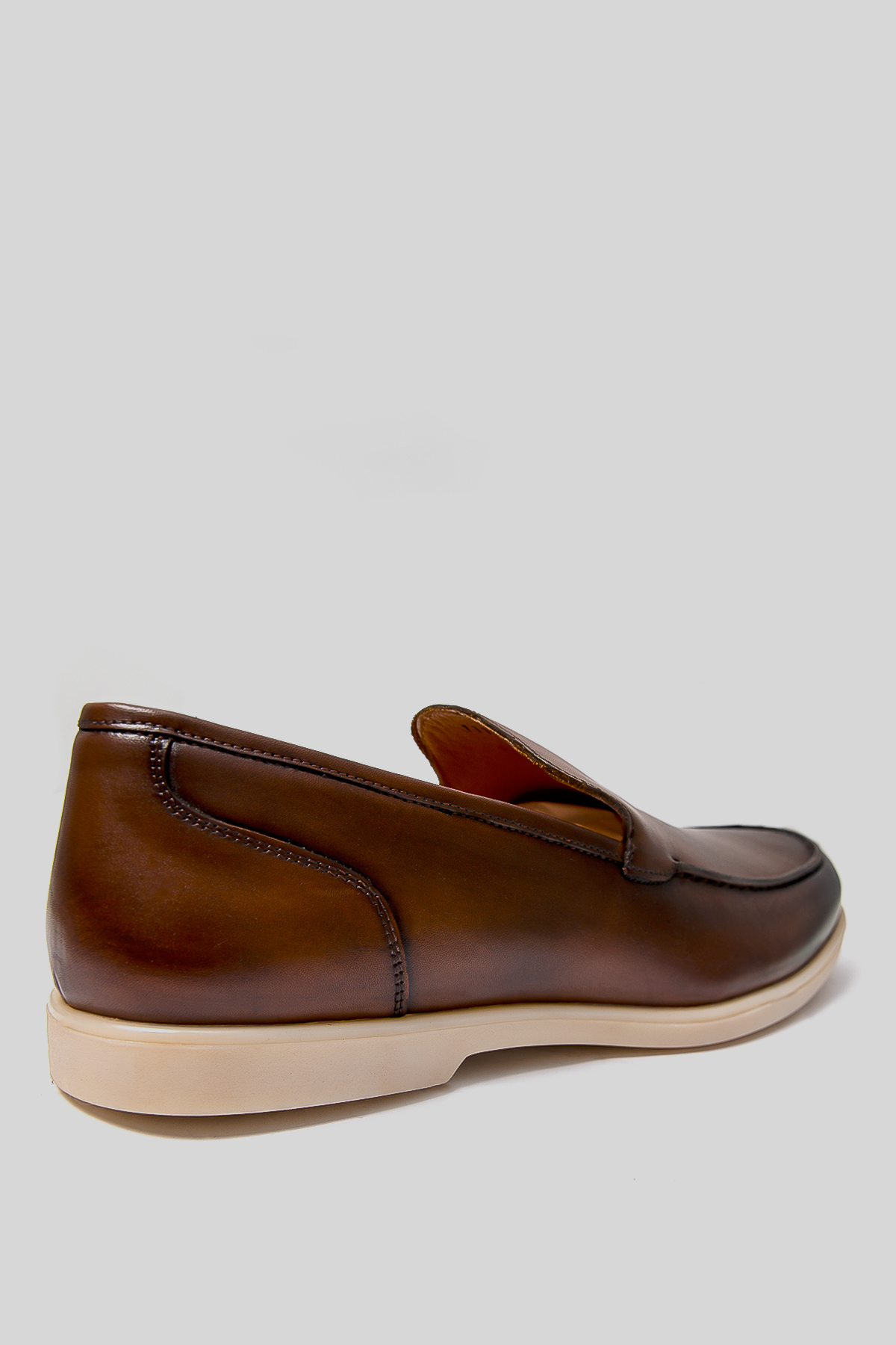 Guıdo Deri Loafer Ayakkabı Kahverengi