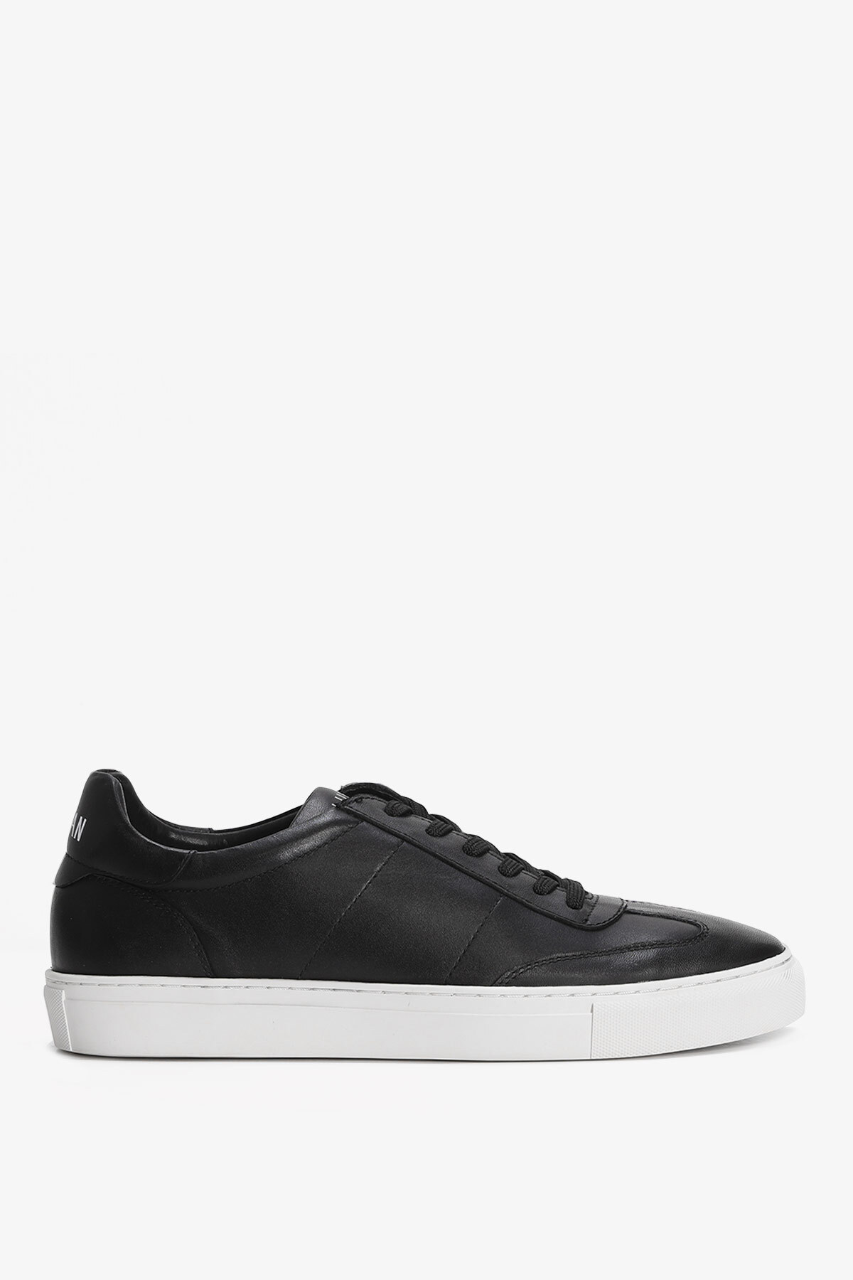 Josef Erkek Deri Sneaker Ayakkabı Siyah